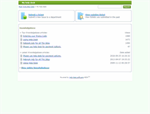 Tablet Screenshot of helpdesk.real-time-traffic.net